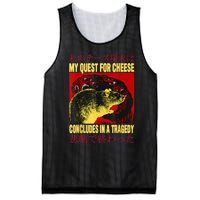 My Quest For Cheese Rat Mesh Reversible Basketball Jersey Tank