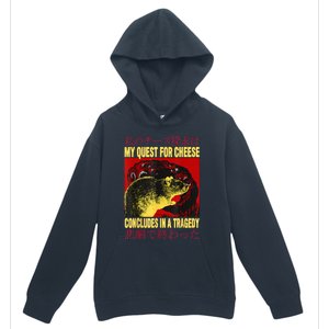 My Quest For Cheese Rat Urban Pullover Hoodie