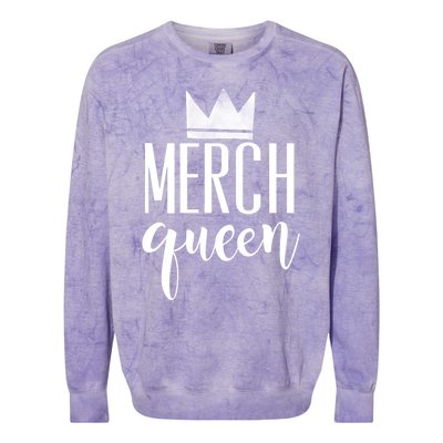 Merch Queen Gift Colorblast Crewneck Sweatshirt