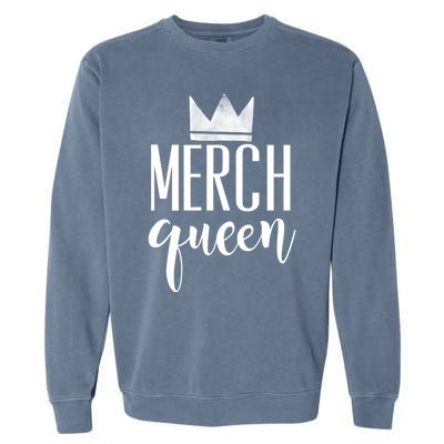 Merch Queen Gift Garment-Dyed Sweatshirt