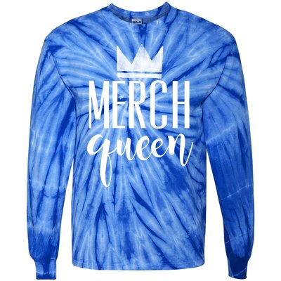 Merch Queen Gift Tie-Dye Long Sleeve Shirt