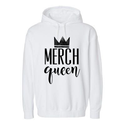 Merch Queen Gift Garment-Dyed Fleece Hoodie