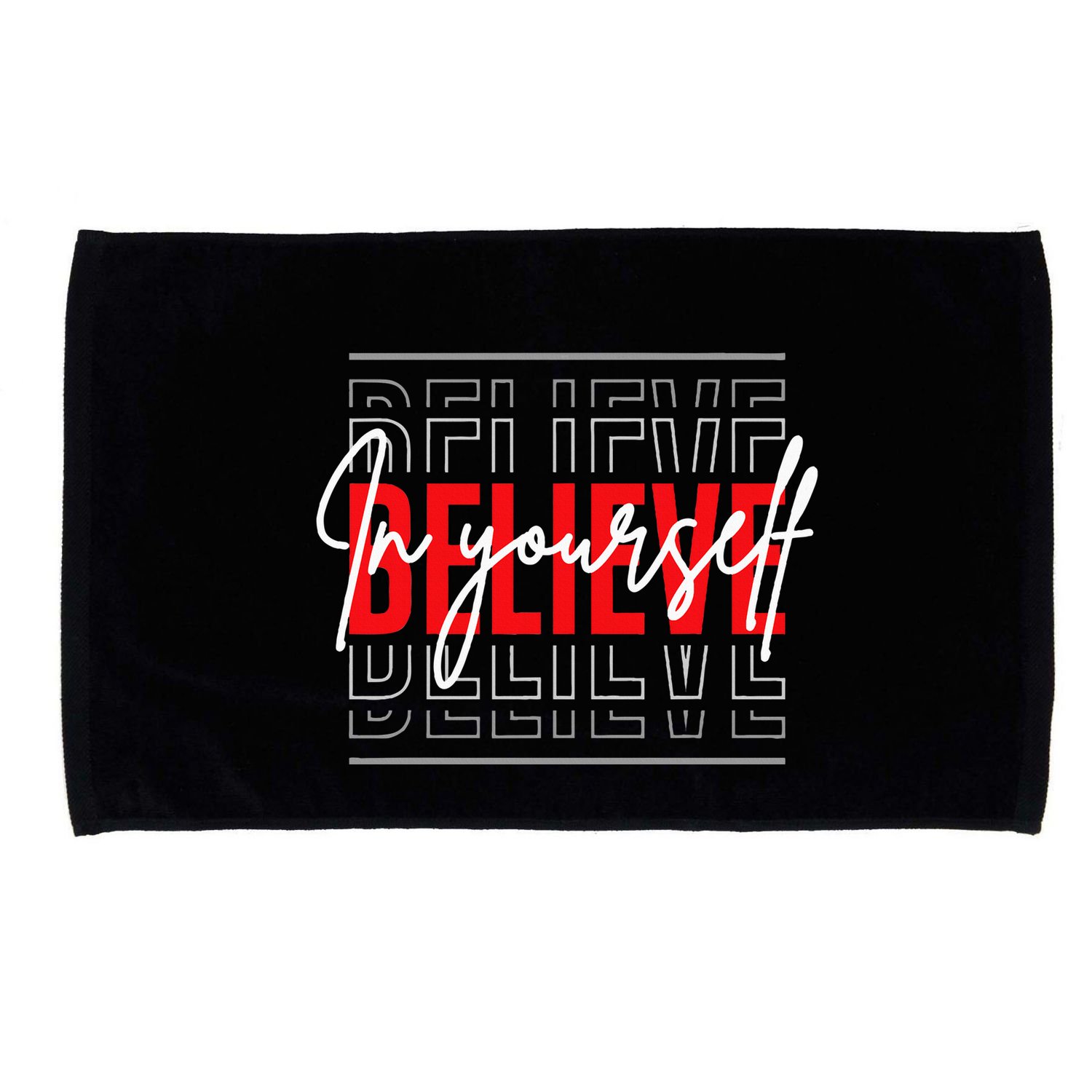 Motivational Quote Inspiration Positive Saying Life Slogan Microfiber Hand Towel