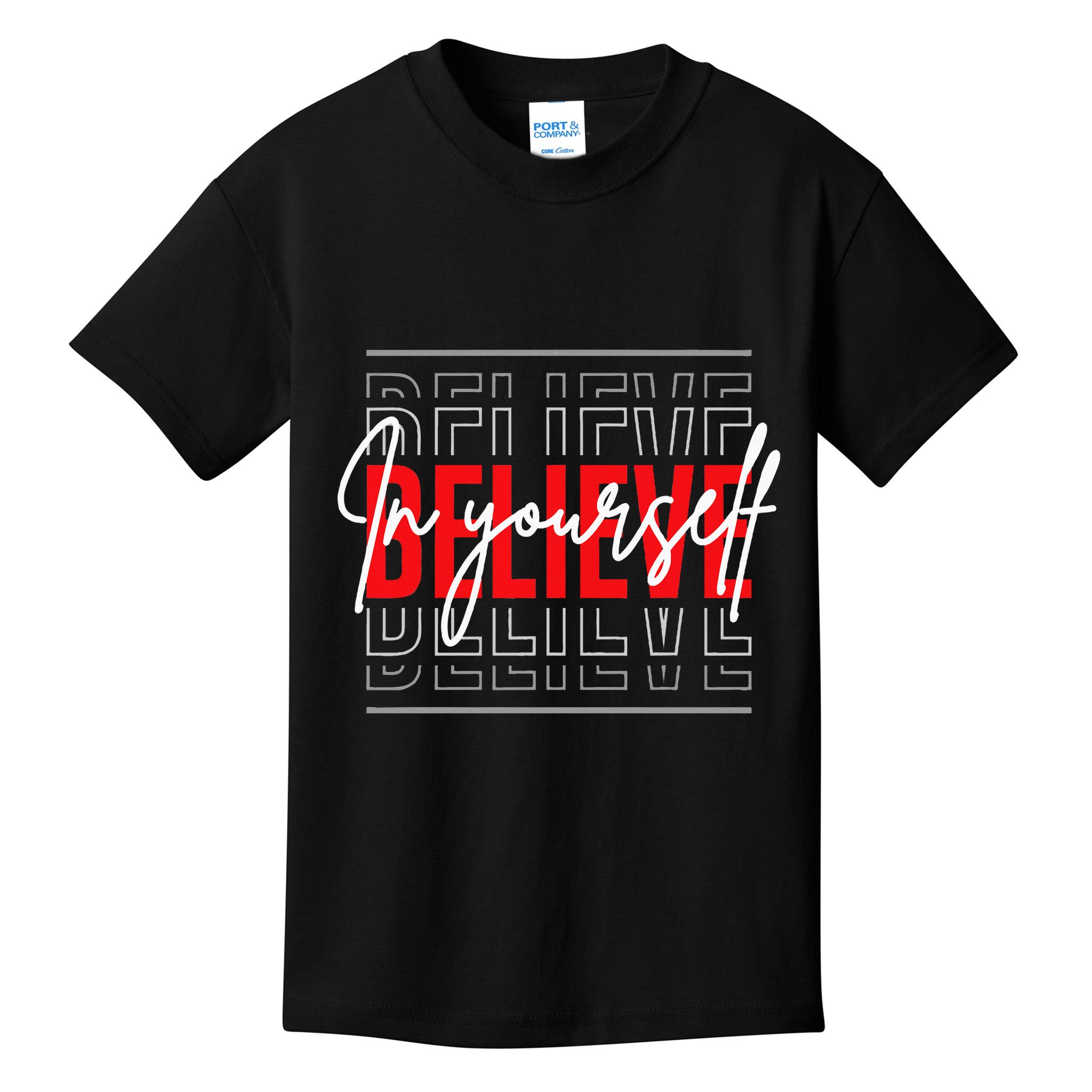Motivational Quote Inspiration Positive Saying Life Slogan Kids T-Shirt