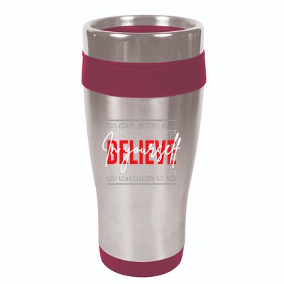 Motivational Quote Inspiration Positive Saying Life Slogan 16oz Travel Tumbler