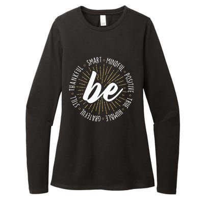 Motivational Quote Inspiration Positive Saying Life Slogan Womens CVC Long Sleeve Shirt