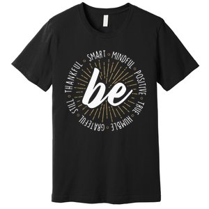 Motivational Quote Inspiration Positive Saying Life Slogan Premium T-Shirt