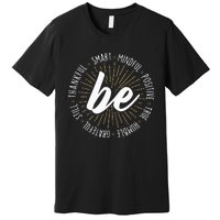 Motivational Quote Inspiration Positive Saying Life Slogan Premium T-Shirt