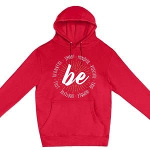 Motivational Quote Inspiration Positive Saying Life Slogan Premium Pullover Hoodie