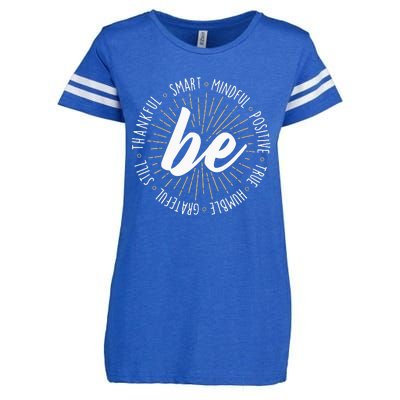 Motivational Quote Inspiration Positive Saying Life Slogan Enza Ladies Jersey Football T-Shirt