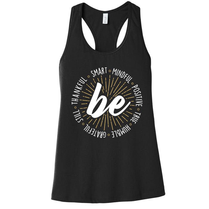 Motivational Quote Inspiration Positive Saying Life Slogan Women's Racerback Tank