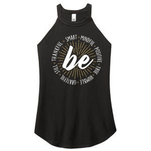 Motivational Quote Inspiration Positive Saying Life Slogan Women's Perfect Tri Rocker Tank