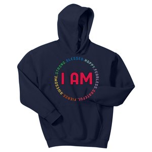 Motivational Quote Inspiration Positive Saying Life Slogan Kids Hoodie