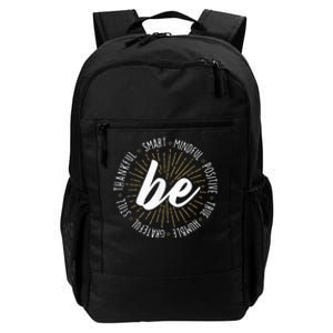 Motivational Quote Inspiration Positive Saying Life Slogan Daily Commute Backpack