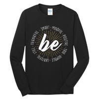 Motivational Quote Inspiration Positive Saying Life Slogan Tall Long Sleeve T-Shirt