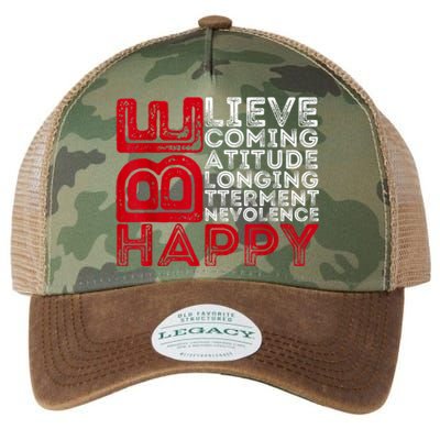 Motivational Quote Inspiration Positive Saying Life Slogan Legacy Tie Dye Trucker Hat