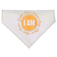 Motivational Quote Inspiration Positive Saying Life Slogan USA-Made Doggie Bandana