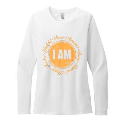 Motivational Quote Inspiration Positive Saying Life Slogan Womens CVC Long Sleeve Shirt