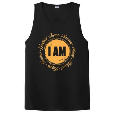 Motivational Quote Inspiration Positive Saying Life Slogan PosiCharge Competitor Tank