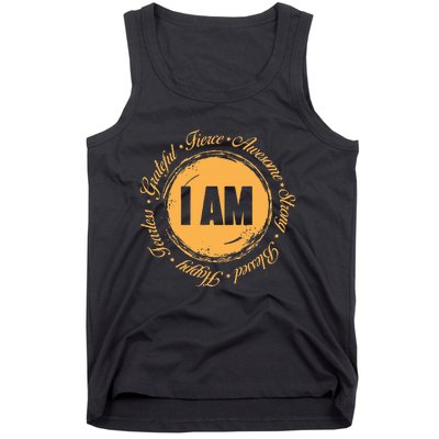 Motivational Quote Inspiration Positive Saying Life Slogan Tank Top