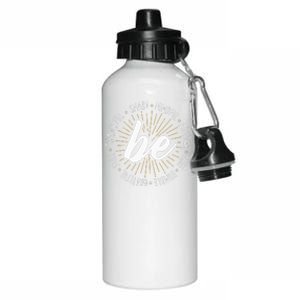 Motivational Quote Inspiration Positive Saying Life Slogan Aluminum Water Bottle