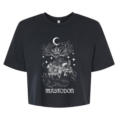 Mastodon – Quiet Kingdom Bella+Canvas Jersey Crop Tee