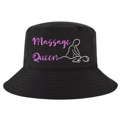 Massage Queen Masseuse Spa Reflexologist Massage Therapist Cool Comfort Performance Bucket Hat