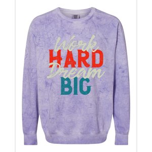 Motivational Quotes Colorblast Crewneck Sweatshirt