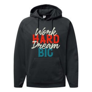 Motivational Quotes Performance Fleece Hoodie