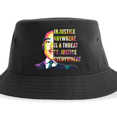 MLK Quote | Martin Luther King Jr Day | Black History Month Sustainable Bucket Hat