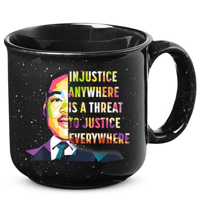 MLK Quote | Martin Luther King Jr Day | Black History Month 15oz Campfire Ceramic Mug