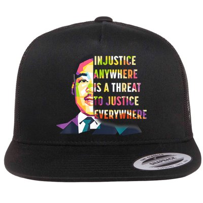 MLK Quote | Martin Luther King Jr Day | Black History Month Flatbill Hat