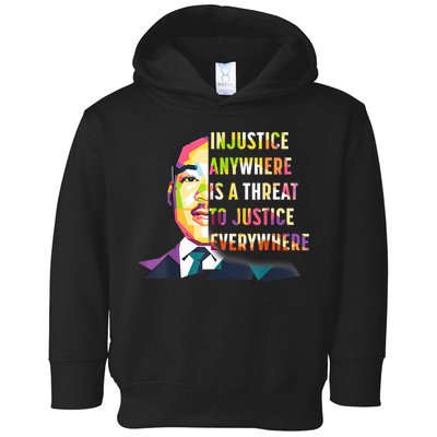 MLK Quote | Martin Luther King Jr Day | Black History Month Toddler Hoodie