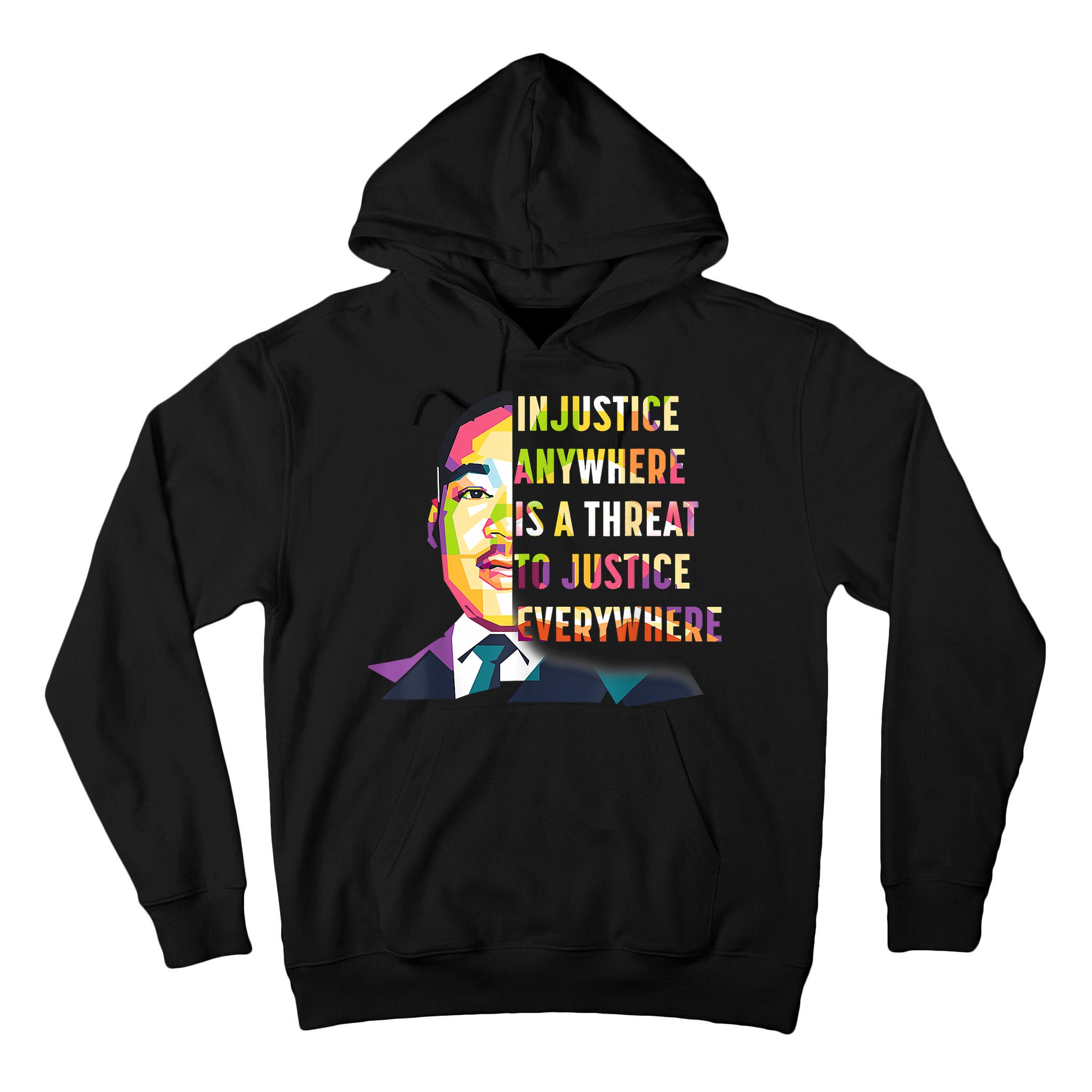 MLK Quote | Martin Luther King Jr Day | Black History Month Tall Hoodie