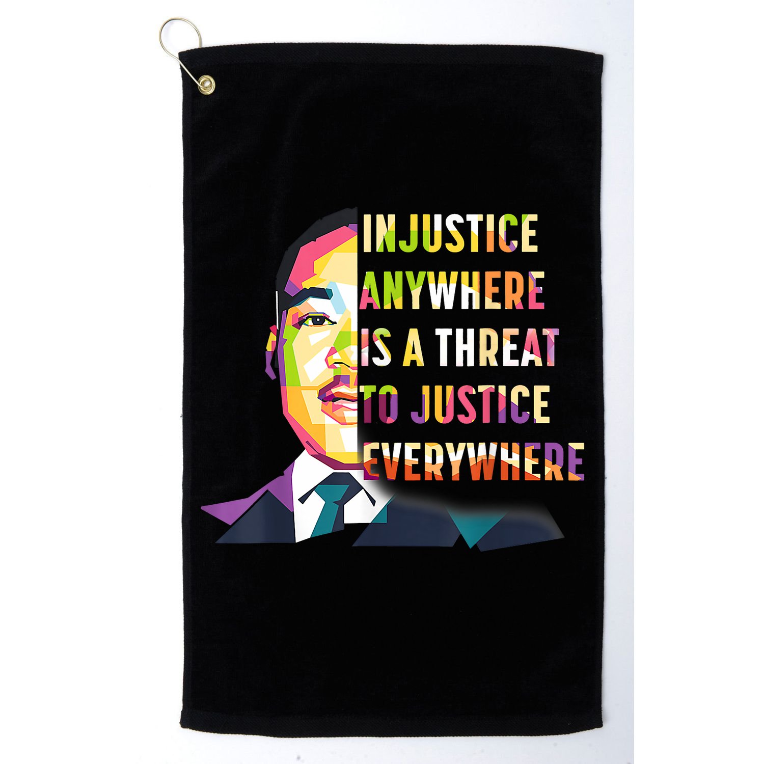 MLK Quote | Martin Luther King Jr Day | Black History Month Golf Towel