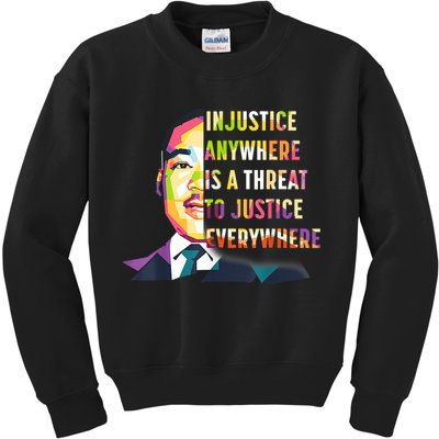 MLK Quote | Martin Luther King Jr Day | Black History Month Kids Sweatshirt