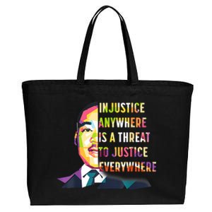 MLK Quote | Martin Luther King Jr Day | Black History Month Cotton Canvas Jumbo Tote