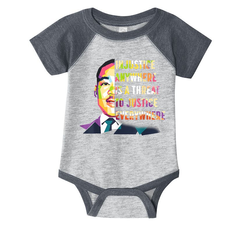 MLK Quote | Martin Luther King Jr Day | Black History Month Infant Baby Jersey Bodysuit