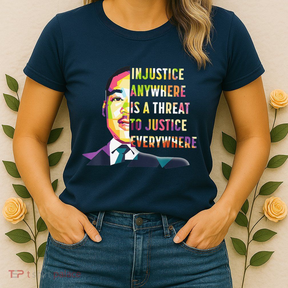 MLK Quote Martin Luther King Jr Day Black History Month Womens T-Shirt