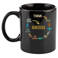 motivational quote motivation success inspiration mindset 11oz C Handle Ceramic Mug