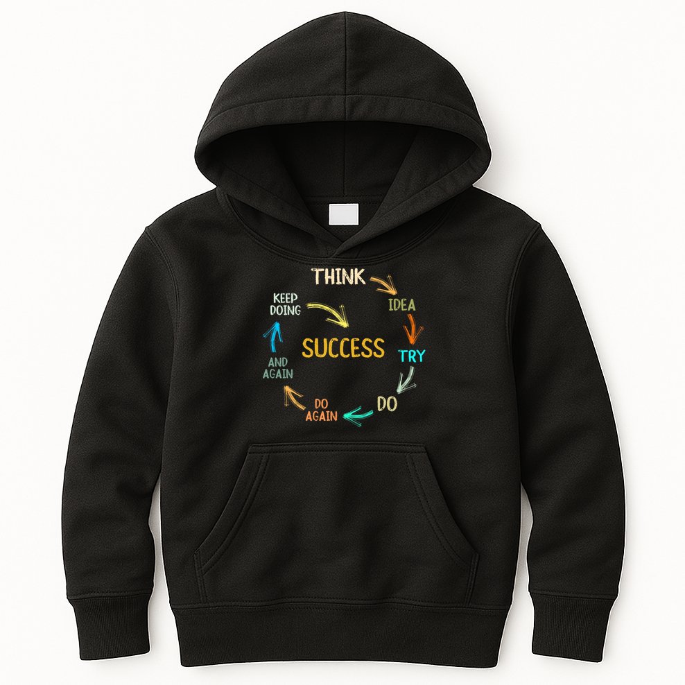 motivational quote motivation success inspiration mindset Kids Hoodie