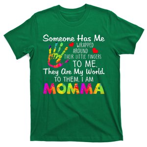 Momma Quotes Mother's Day Tie Dye Gift T-Shirt