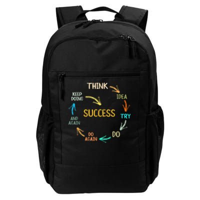 Motivational Quote Motivation Success Inspiration Mindset Daily Commute Backpack