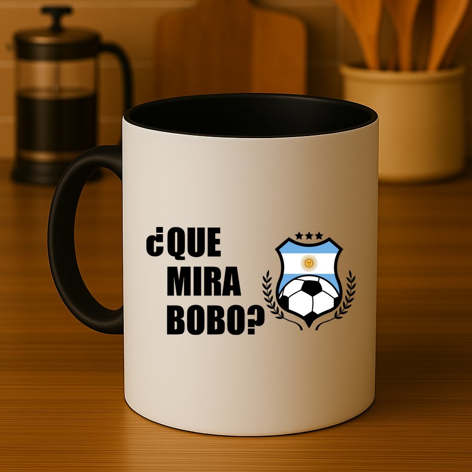 Messi Que Miras Bobo Anda Para Alla Soccer Football Argentina Mug