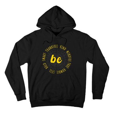 Motivational Quote Positive Saying Life Slogan VarsityGold Hoodie