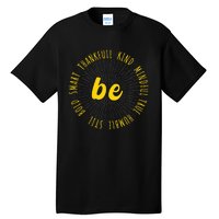 Motivational Quote Positive Saying Life Slogan VarsityGold Tall T-Shirt