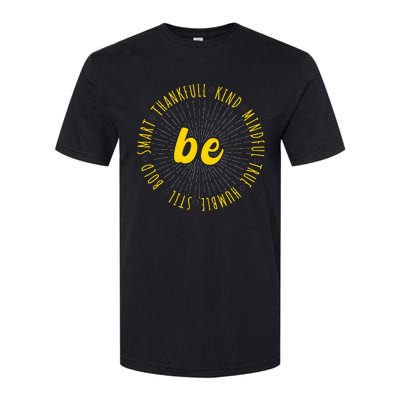 Motivational Quote Positive Saying Life Slogan VarsityGold Softstyle CVC T-Shirt