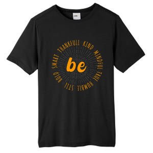 Motivational Quote Positive Saying Life Slogan Orange Tall Fusion ChromaSoft Performance T-Shirt