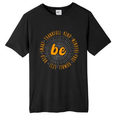 Motivational Quote Positive Saying Life Slogan Orange Tall Fusion ChromaSoft Performance T-Shirt