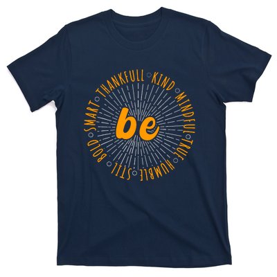 Motivational Quote Positive Saying Life Slogan Orange T-Shirt